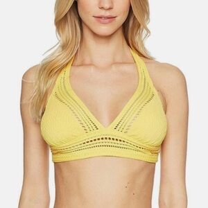 Robin Piccone | Perla Halter Bikini Top | Women’s Swim Top | NWT